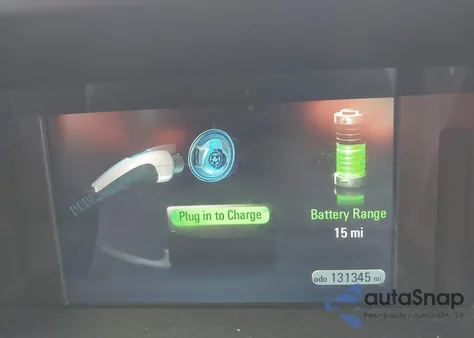 2012 Chevrolet Volt из США, поврежденный, VIN 1G1RF6E47CU120517